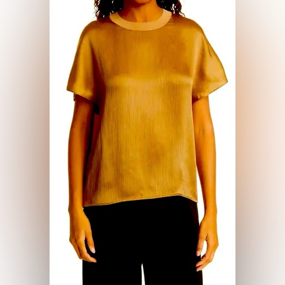 Vince Flutter Sleeve Silk Top - Picture 1 of 1